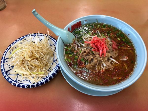 「限定 豚バラもやし」@ラーメン山岡家 相模原店の写真