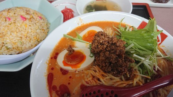 「冷しタンタン麺」@ラーメン ばんだい 嵐山店の写真