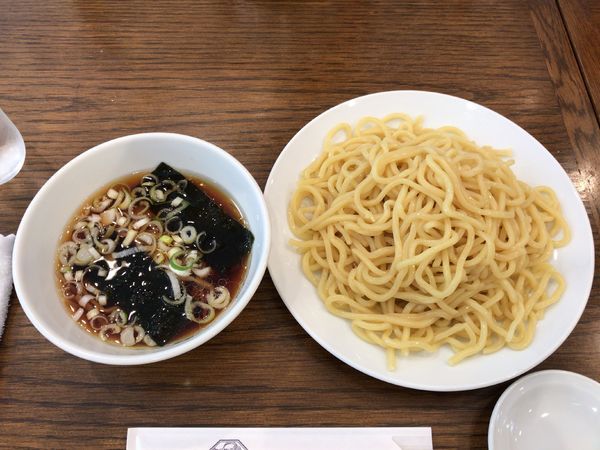 「つけそば 大(890円)+春巻(500円)」@さんぷくの写真