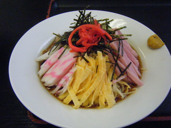 「冷やし中華」@宝来屋の写真