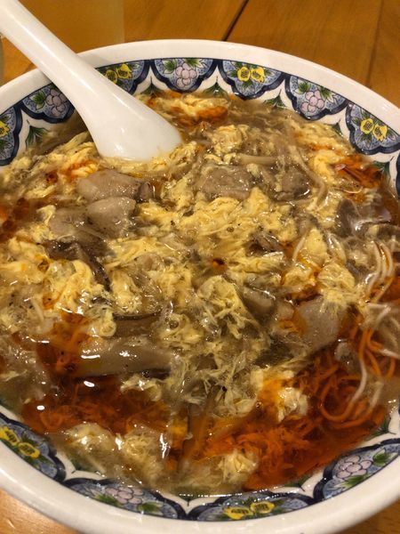 「酸辣湯麺」@中国ラーメン 揚州商人 東大宮店の写真