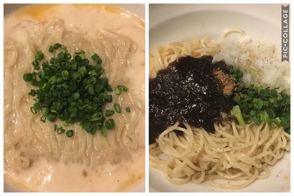 「【限定】金目鯛の冷やかけ＋烏賊ワタの和え玉」@灰汁中華 丿貫 福富町本店の写真