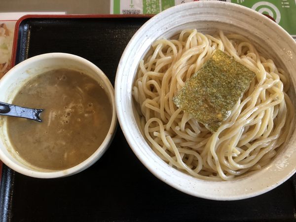 「魚介豚骨つけ麺 大盛り」@らーめん えん者 籠原店の写真