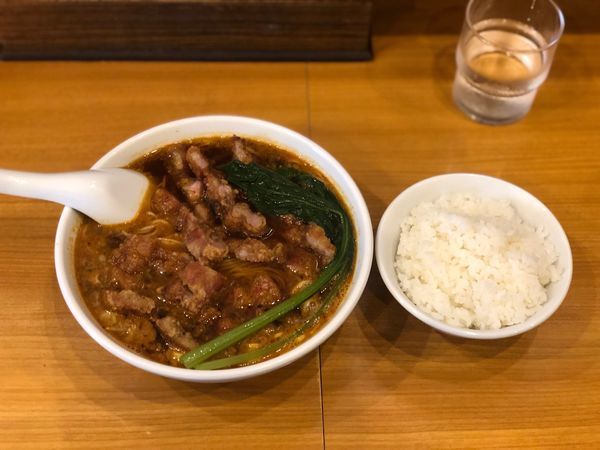 「パイコー担々麺」@我流坦々麺  竹子 天神下店の写真