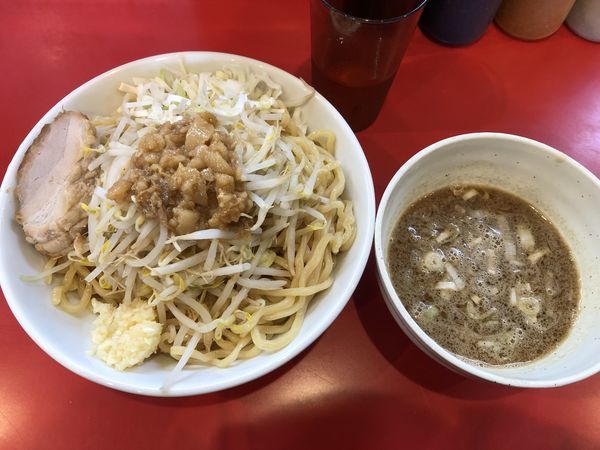 「つけ麺大盛り麺マシ」@豚ゆうの写真