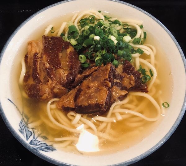 「ソーキそば(¥600)」@みやら製麺の写真