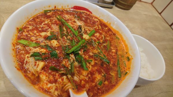 「辛麺 10辛」@辛麺屋 一輪の写真