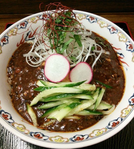 「【限定】冷やし麻婆麺　７５０円」@辛っとろ麻婆麺 あかずきん 蒲田店の写真