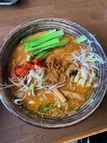 「担々麺 1辛」@やまがたらーめん きたもと屋の写真