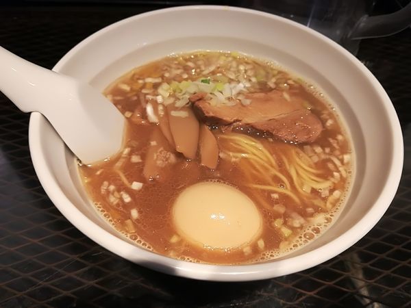 「7/30 味玉中華そば860円」@つけめんTETSU 横浜ランドマークプラザ店の写真