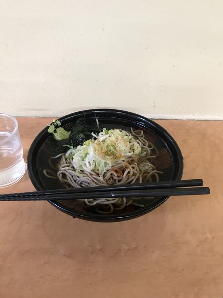 「冷やしかけそば330円」@そば・うどん 八起家 西口店の写真