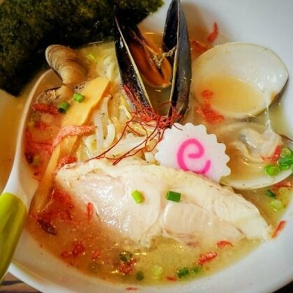 「貝ダシ塩らぁめん ８５０円」@麺処いっ歩の写真