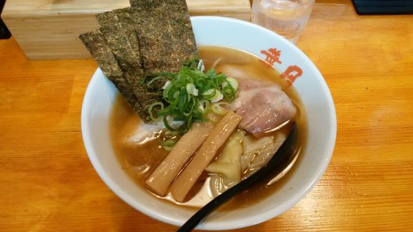 「葉月ワンタン(ワンタン5個)¥1150-」@らぁめん 葉月の写真