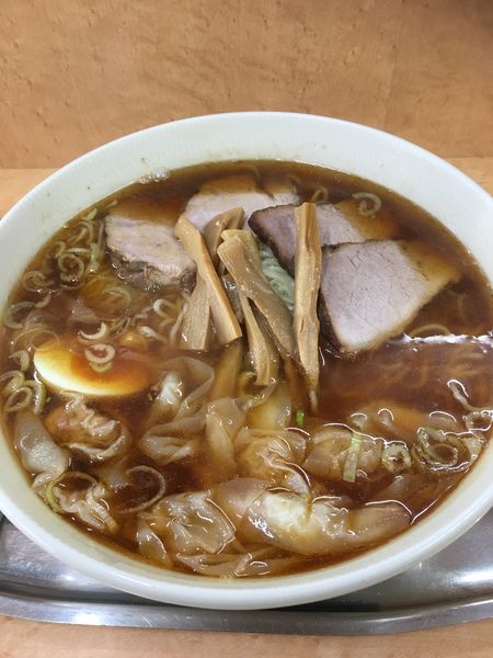 「チャーシューワンタン麺」@一ノ割大勝軒の写真