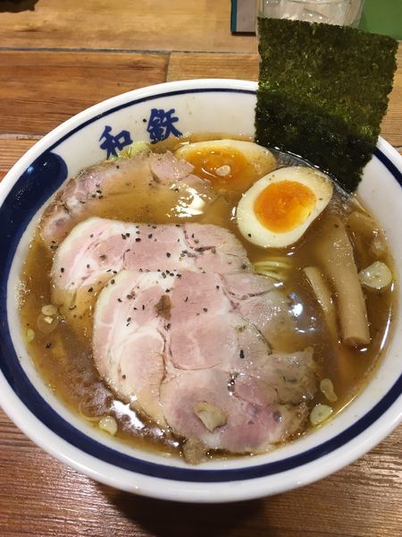 「中華そば 830円」@和風ラーメン 和鉄の写真