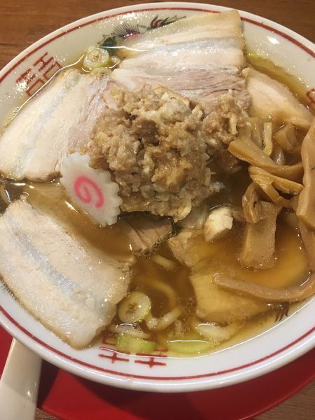 「肉煮干中華 780円」@肉煮干し中華そば さいころの写真