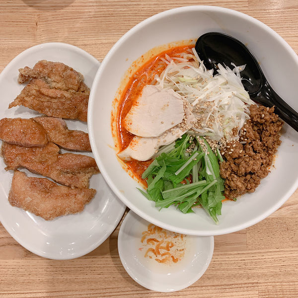 「排骨冷やし担々麺 2辛」@かつぎやの写真