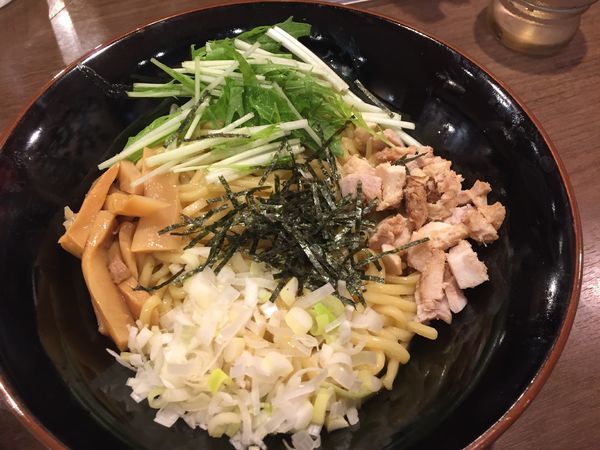 「油そば(大)¥690」@横浜家系ラーメン 壱角家 大宮東口店の写真