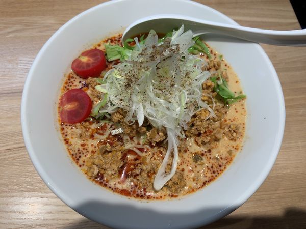 「冷やし担々麺850円」@中華ソバ ビリケンの写真