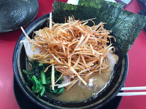 「ネギチャーシュー麺」@家系ラーメン 王道家の写真