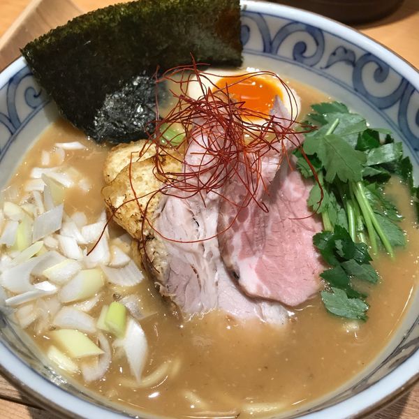 「酒粕濃厚そば(1,100円)」@銀座 風見の写真