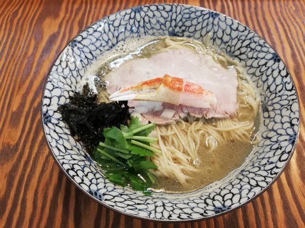 「カニSOBA」@拉麺 イチバノナカの写真