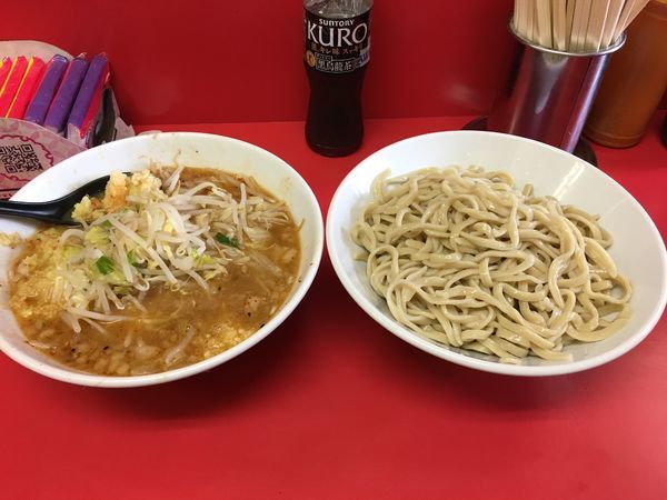 「小ラーメン つけ麺 ショウガ  ニンニク」@ラーメン二郎 仙台店の写真