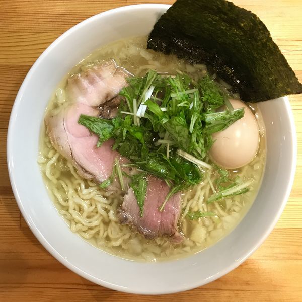 「味玉塩 ¥800円」@らーめん わかつの写真