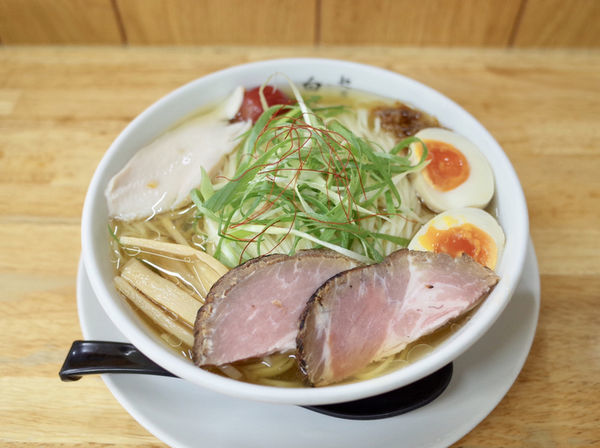 「がごめの冷製塩そば…940円」@麺屋 白神の写真