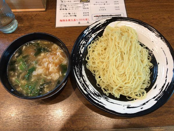 「つけ麺(850円)+大盛り(100円)」@らーめん屋 小川の写真