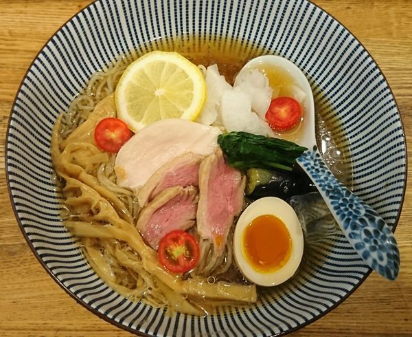 「冷やし出汁そば ￥880」@中華そば きなりの写真