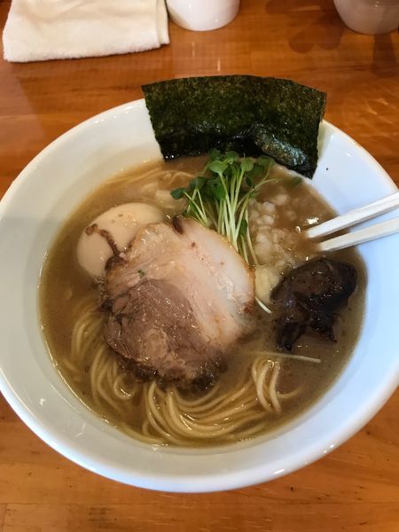 「和なりソバ味玉&小ライス950PayPay支払い」@らーめん 和なり 千の写真