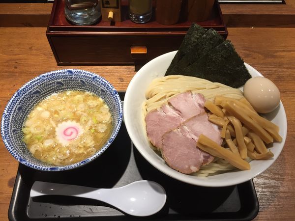 「得製つけめん（大）」@舎鈴 アトレ上野店の写真
