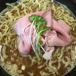煮干ラーメン青600円大盛