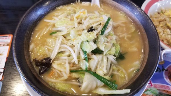 「味噌野菜たんめん」@幸楽苑 塩尻広丘店の写真