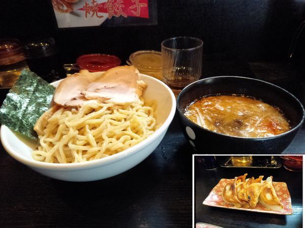 「つけ麺800円」@宗家一条流 八代目直系 がんこラーメン 町屋店の写真