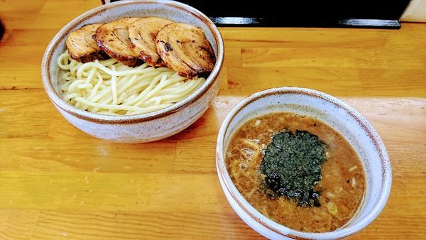 「チャーシューつけ(中盛・冷や盛り)」@めん屋 もとすけの写真