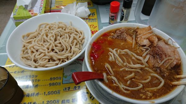 「とんこつ豚カレー麺930円+他」@ラーメン 富次郎 堀町店の写真