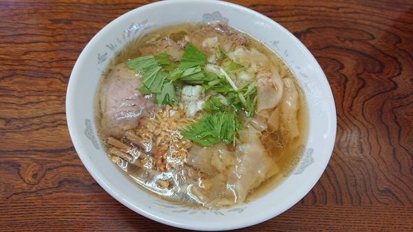 「塩チャーシューワンタンメン1080円」@支那そば一麺 下広岡店の写真