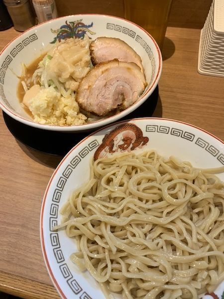 「小 780円（つけ変更＋100円・ニンニクアブラWマシマシ）」@豚山 上野店の写真