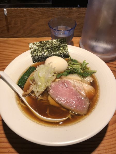 「特製醤油そば」@麺処 篠はらの写真