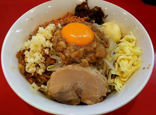 「まぜそば(200g)」@豚ゆうの写真