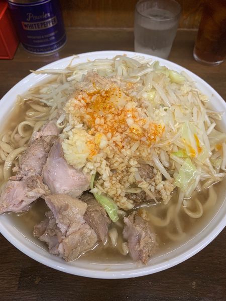「大ラーメン 全マシ」@らーめん玄の写真