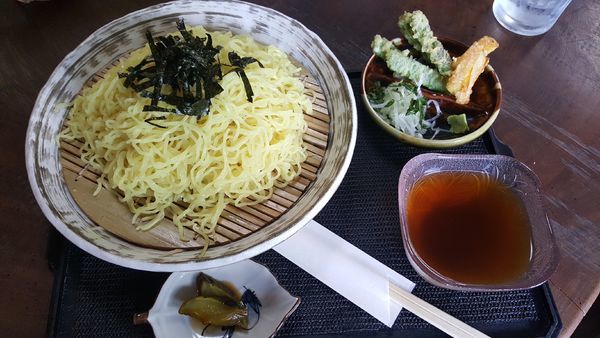 「ざる中華大盛り」@山草小屋の写真