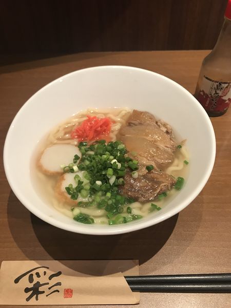 「ソーキそば」@花ゆらい 奄美・鶏飯・豆富の写真