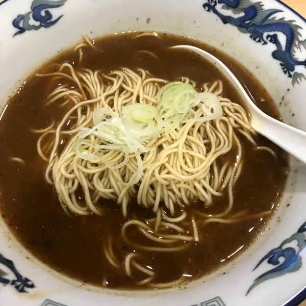 「中華そば（トッピングなし）600円」@ツバメヤの写真