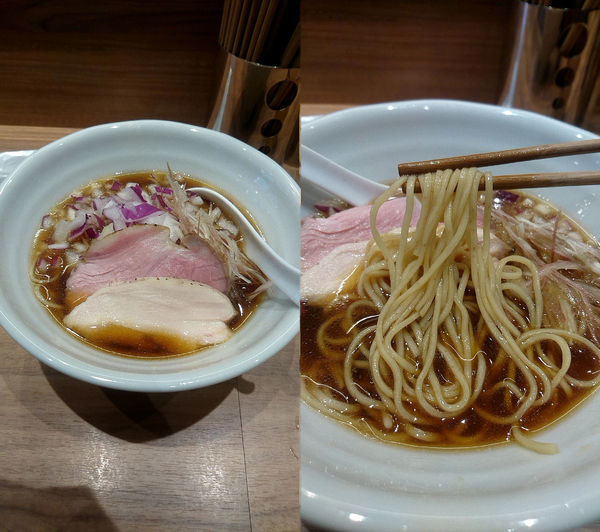 「夏期限定『冷やし煮干し麺(￥1000)』」@鶏そば うえ原の写真