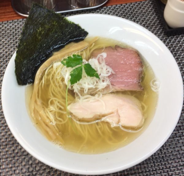 「煮干し(塩)780円」@麺や 睡蓮の写真