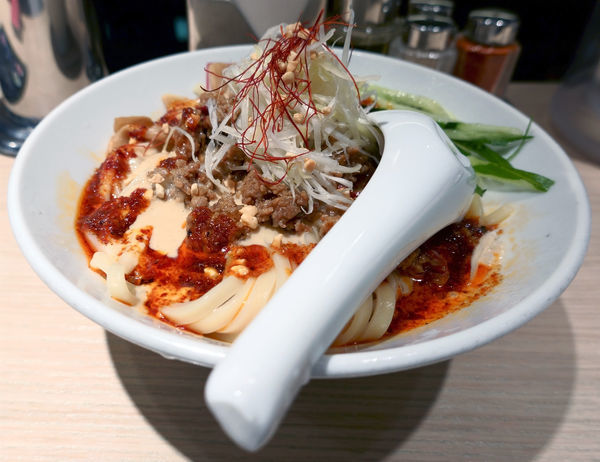 「冷やし坦々あえめん 中盛」@TOKYO UNDER GROUND RAMEN 頑者の写真