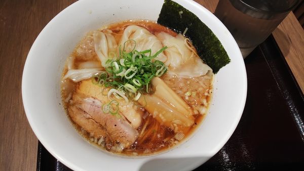 「ワンタン麺 730円」@カドヤ食堂 阪神梅田店の写真